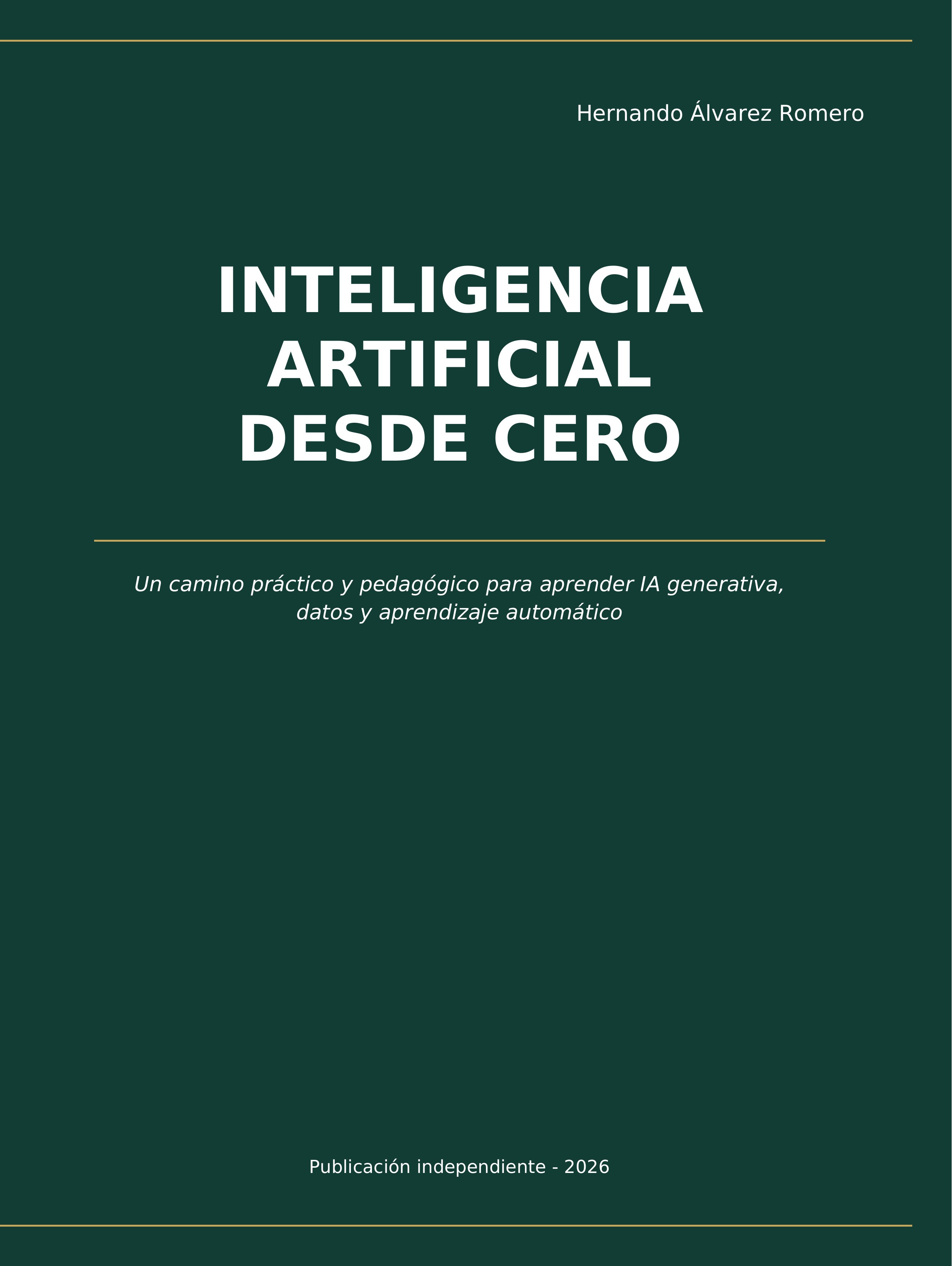 Portada de Inteligencia Artificial desde cero